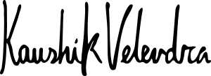 Kaushik Velendra logo