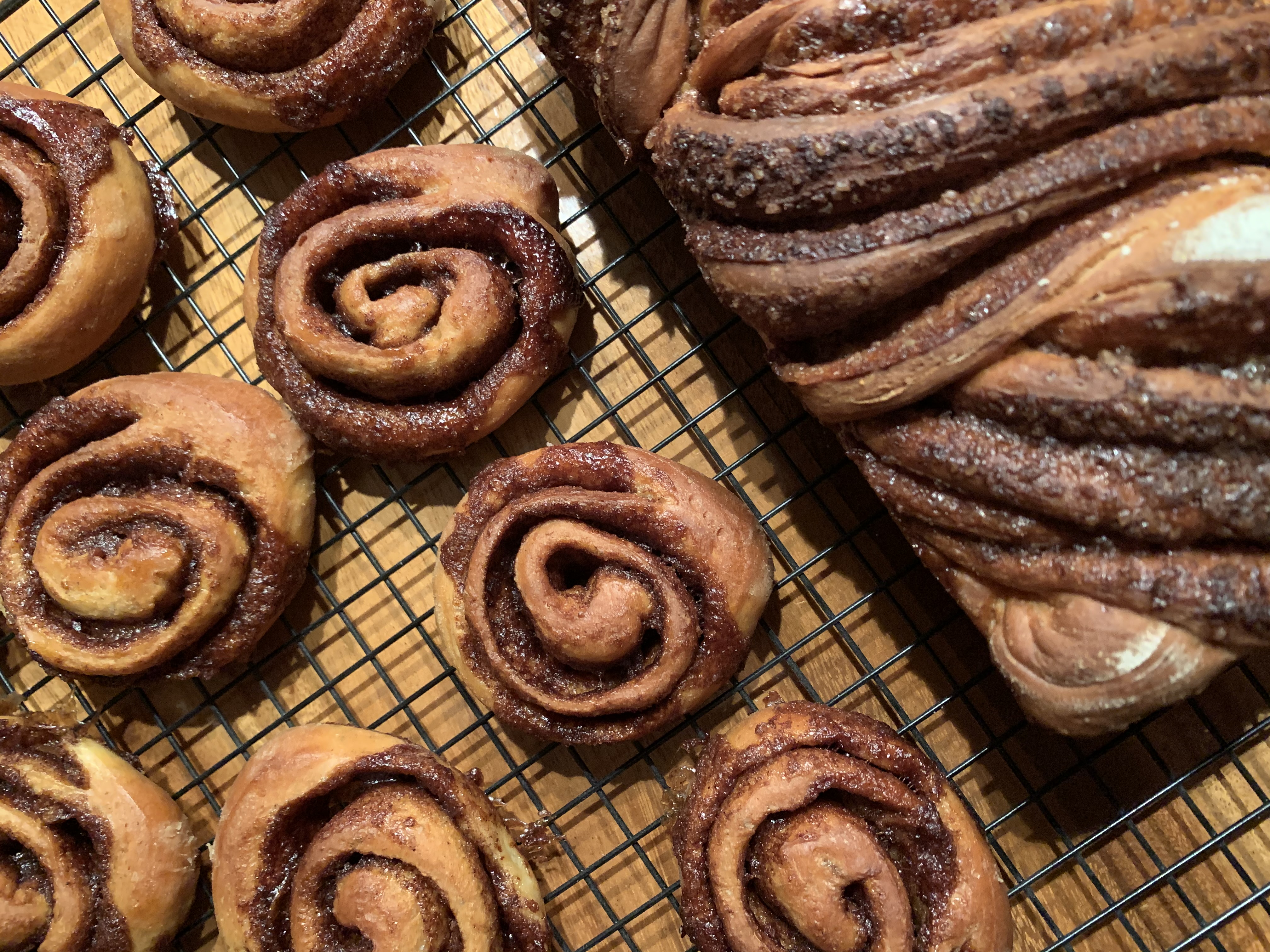 Food and drink content in a calm studio setting